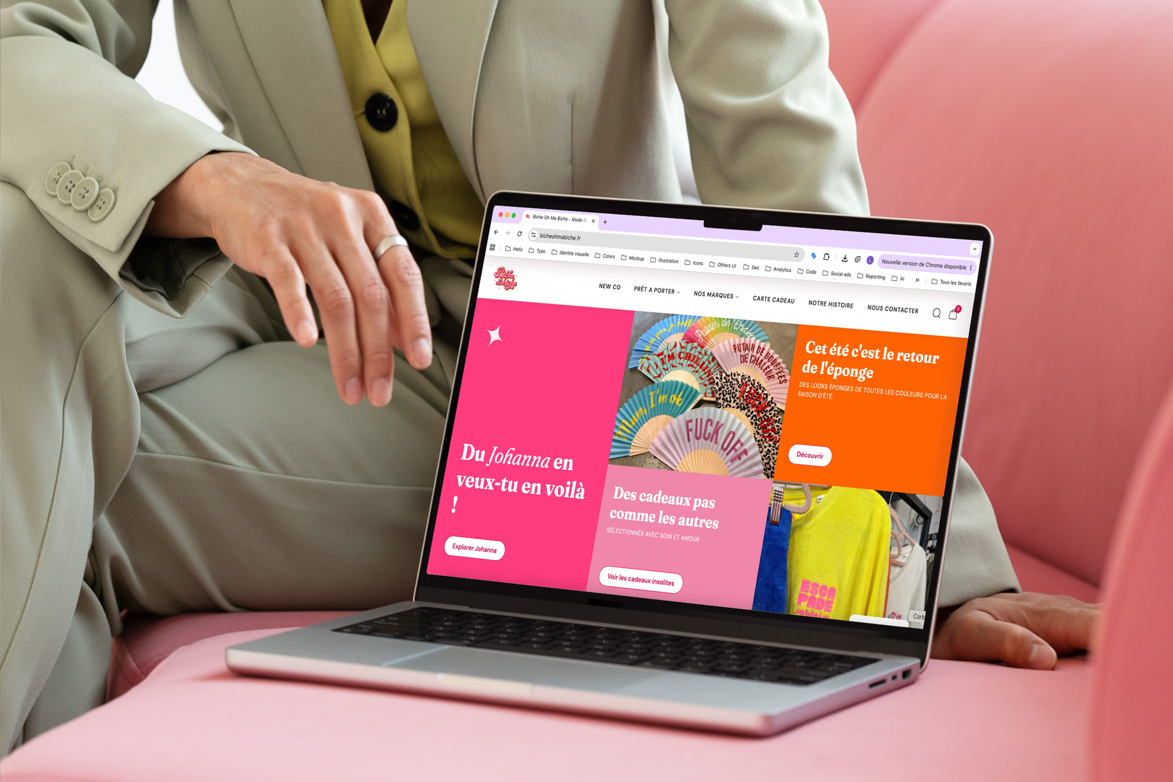 Site Biche Oh Ma Biche — Mode féminine