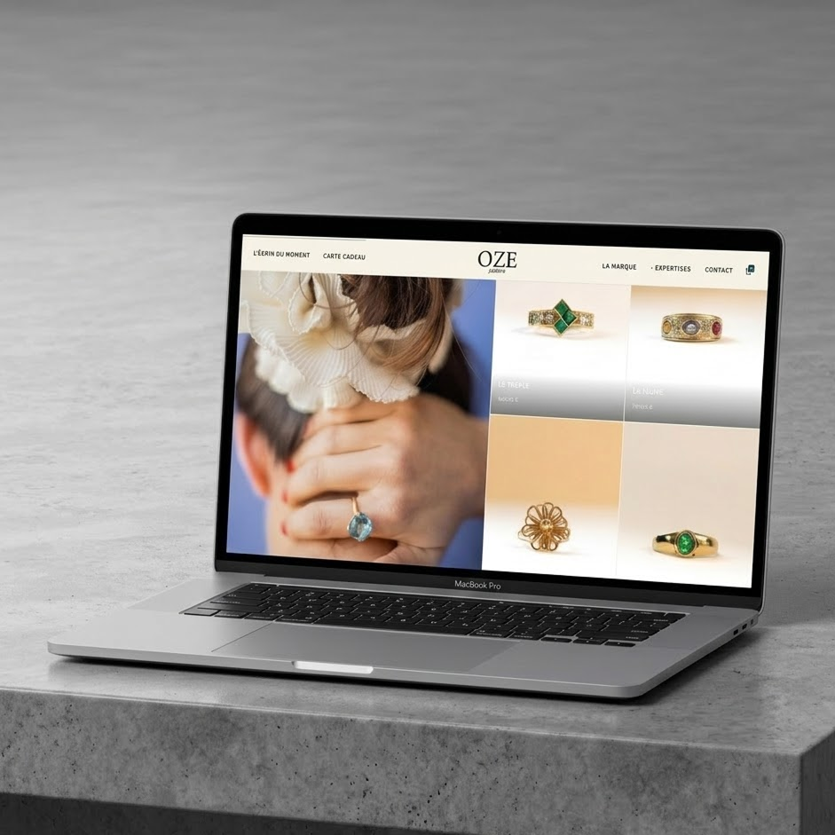Site Oze Joaillerie — Joaillerie — bijoux en or